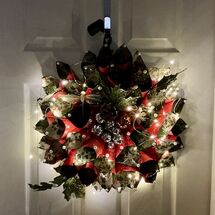 Beautiful hand made wreath