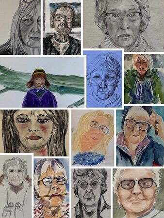 Group Self Portraits - who is who?