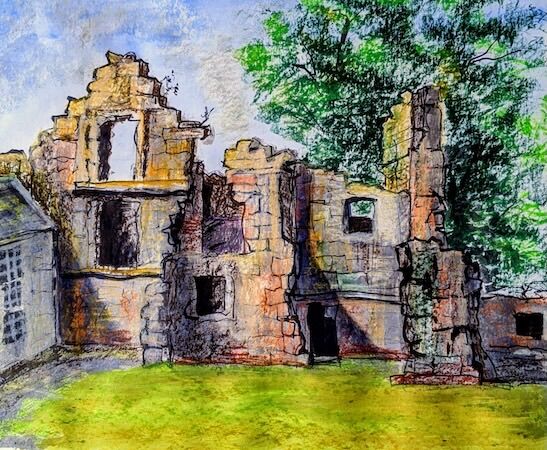 "Aberdour Castle" by Joan Patterson