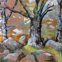 "Woods at Balmeanoch, Loch Earn" by Joan Patterson