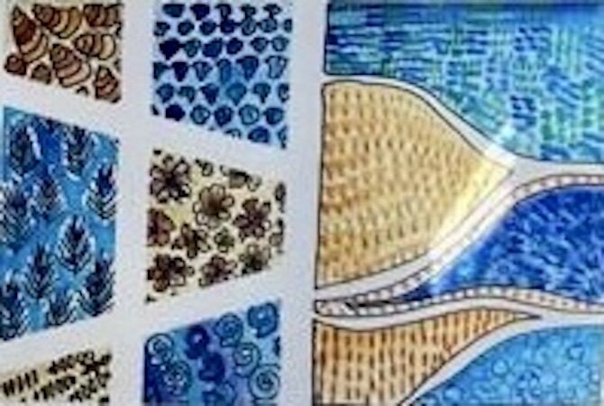 Organic pattern observation/making