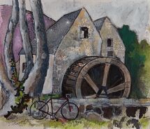 "The Mill at Blair Atholl" by Margaret Cummins