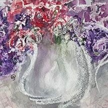 "Sweetpeas" by Linda Paterson