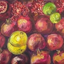 "Pomegranates" by Linda Paterson