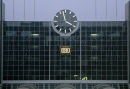 Rear fascade of Düsseldorf main Railway station, Germany.