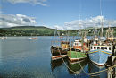 Fishing boats at Uig, Isle of Skye, Scotland.