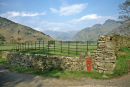 Rural Letter Box, Lake District, UK.
