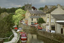Skipton Canal Basin Yorkshire in the 80s.