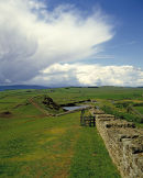 Storm forming over Hadrian's Wall.