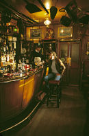 Bar of the Olde Ship Hotel, Seahouses, Northumberland. UK.