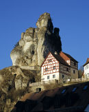 Tüchersfeld in the Frankische Schweiz, Bavaria, Germany.