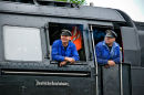 Crew of german class 50 Steam Locomotive