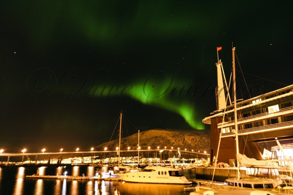 Tromso Harbour, Norway.