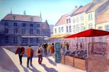 Market Square, Bruges, Belgium.
