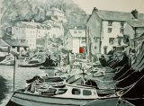 Sailing Boats, Polperro, Cornwall