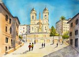 The Spanish Steps, Rome.
