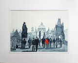 The Charles Bridge, Prague.