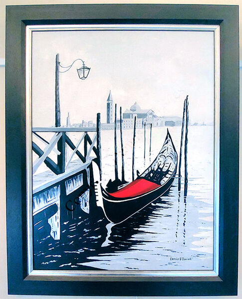 Waiting (Large OIL Painting)