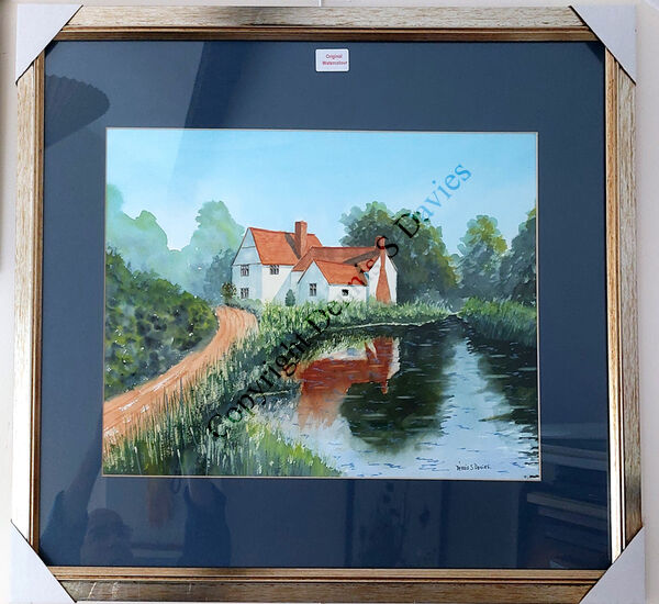 Willy Lott's Cottage (Large Watercolour)