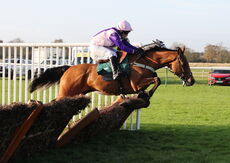 Racing TV Conditional Jockeys' H'cap Hurdle.