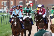 Pertemps Network Jockey Club Challenge Charity Race.