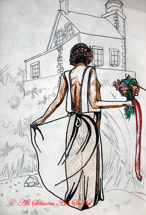 A Bird in Hand, 2020, 15cm x 20.5cm, mixed media