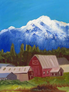 American Dream, oil on canvas, 46cm x 61cm