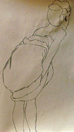 Bargue 01, 9in x 12.5in, charcoal pencil
