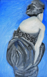 Bargue 02, 12in x 16in, oil on board