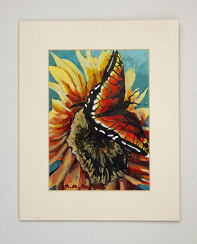 Butterfly, 2021, 15cm x 20.5cm, inks