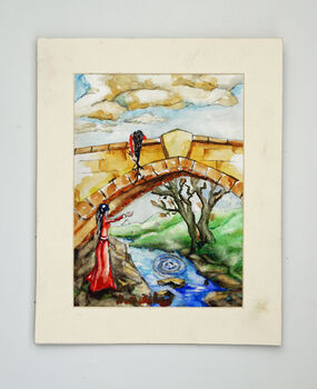 Childhood, 2022, 15cm x 20.5cm, watercolour