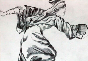 Copy after Burne-Jones 04, 2019, 15cm x 20.5cm, graphite pencil