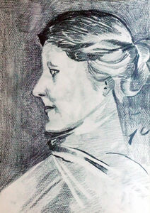 Copy after Sargent 02, 20cm x 29cm, charcoal pencil