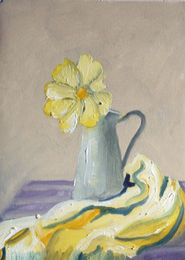 Daisy, 9in x 12.5in, oil on arches paper