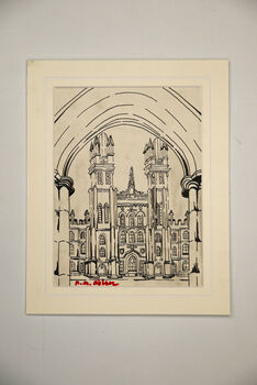 Freedom & Modernity, 2022, 15cm x 21cm, pen
