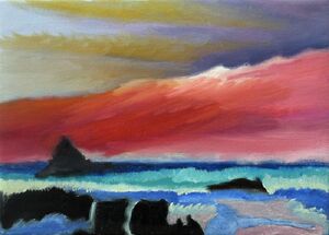 From Here to Eternity, 2019, 30.5cm x 40.5cm, oil