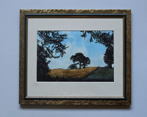 Fyvie Field ,2021, 20.5cm x 29.5cm, watercolour