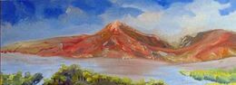 Loch Torridon, oil on canvas, 30cm x 80cm
