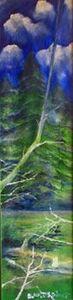 Longevity, 2006, 25cm x 100cm, oil