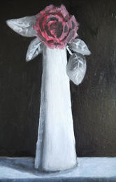 Love Token, 10in x 16in, oil on board