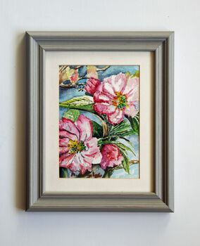 Magnolia, 2021, 15cm x 20.5cm, watercolour