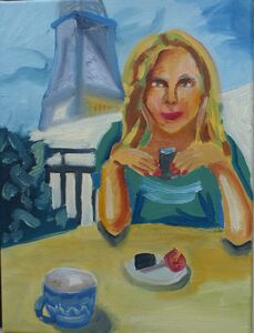 My Girl, 2019, 30.5cm x 40.5cm, oil