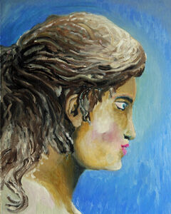 My Girl, 2021, 40cm x 50cm, oil