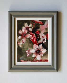 Pink Blossom, 2021, 15cm x 20.5cm, watercolour