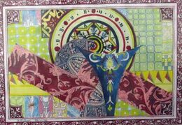 Renaissance Decoration, watercolour, 14cm x 20cm, 06,01,06