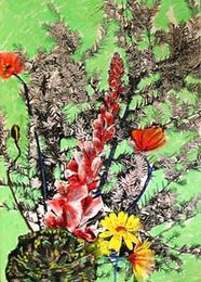 Spring Bouquet, 12in x 16in, mixed-media