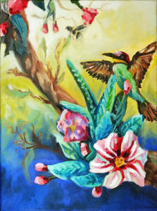 Take Flight, 2021, 30.5cm x 40.5cm, oil