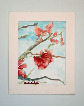Tree Blossom, 2021, 15cm x 20.5cm, watercolour