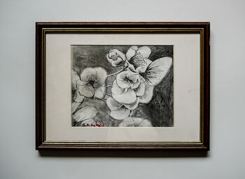Where Am I, 2022, 20cm x 23.5cm, graphite pencils