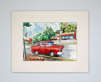 Ye Olde Charm, 2021, 15cm x 20.5cm, watercolour